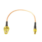 SMA Female Jack Nut To SMA N TNC BNC UHF MCX MMCX TS9 CRC9 Straight Pigtail Cable RG316 For WIFI Wireless 3G 4G Modem NEW