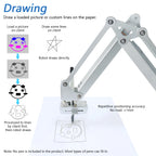 Freenove Robot Arm Kit for Raspberry Pi, High Accuracy, Stepper Motor, Metal Structure, Clamping Drawing Mode, Record and Replay