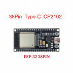 10PCS ESP32 Dev Boards ESP-WROOM-32 WiFi Bluetooth Dual-Core Microcontroller Modules Micro USB Compatible with Arduino IDE