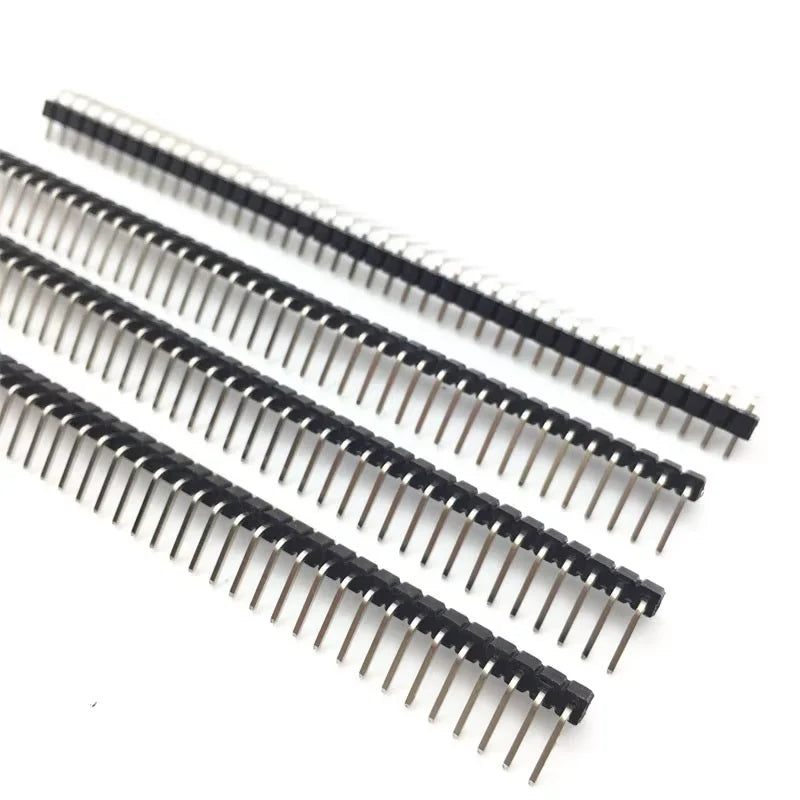 5/10pcs Right Angle Single Row 40-pin 2.54mm Male Header for Breadboard