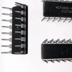 10Pcs MCP3008-I/P DIP-16 SPI Serial Interface IC Analog-to-Digital Converter Chip MCP3008-I/SL
