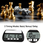 3-in-1 Multifunction Portable Chess Clock Digital Chess Timer for Board Games Professional Calculagraph  Time-meter with Alarm