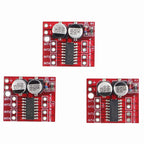 1-20pcs  Mini L298N 2-channel Motor Drive Module Stepper Motor Smart Car Robot Breadboard Peltier High Power