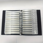 4250/8500 PCS/LOT  RC0603 FR-07 0603 1% SMD Resistor Sample Book 0R~10M Tolerance 170 Values 25pcs 4250 pcs Resistors Kit