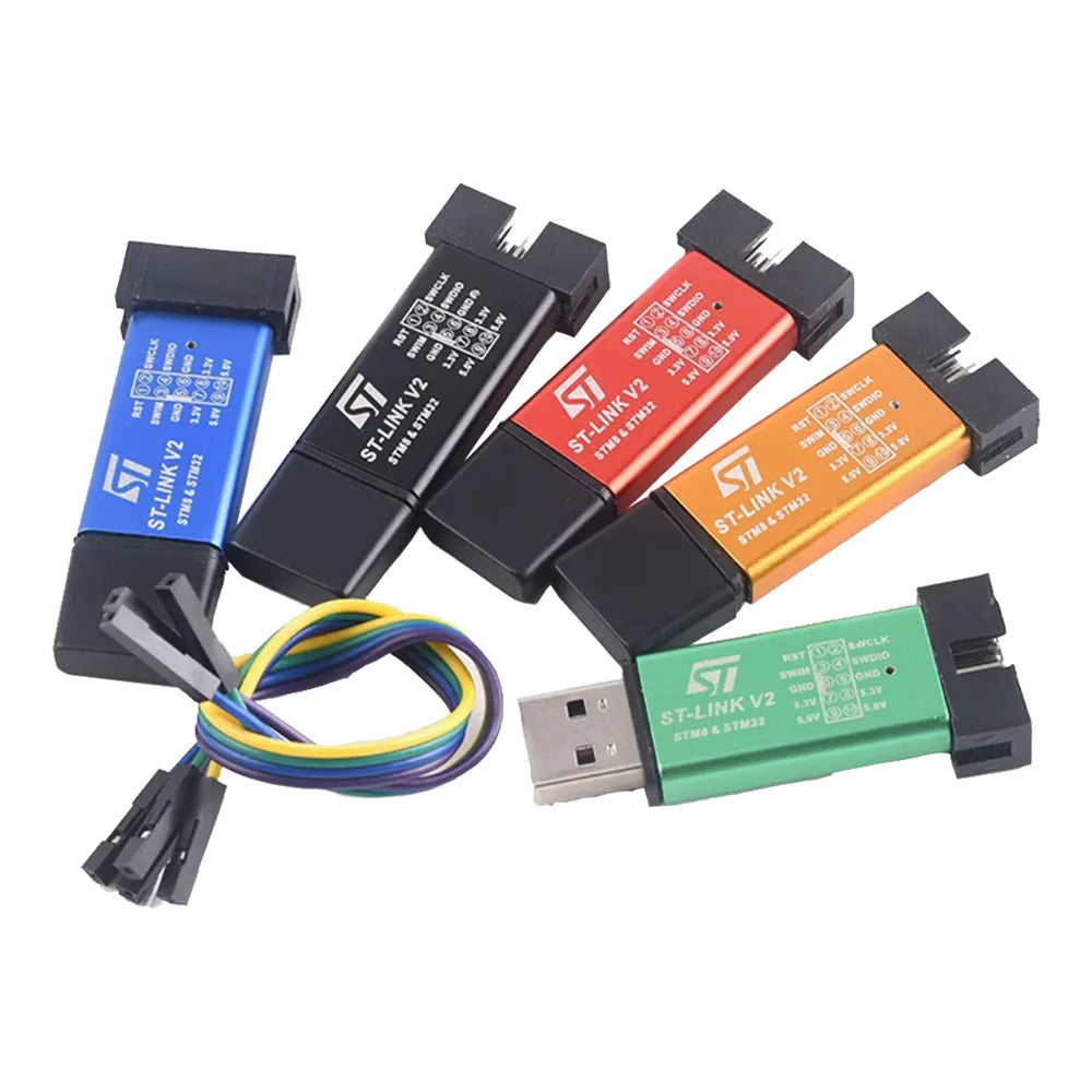 ST-Link V2 STLink Mini STM8 STM32 ST Link Simulator Download Programming With Cover