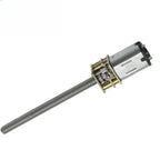 DC 3V 6v  gear motor N20 long shaft screw motor M4-55 threaded rod low speed metal Electric motor Smart car