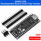 Nano V3 ATMEGA328P / ATMEGA168P Development Board CH340 Chip TYPE-C / MINI / Micro USB Interface Compatible For Arduino