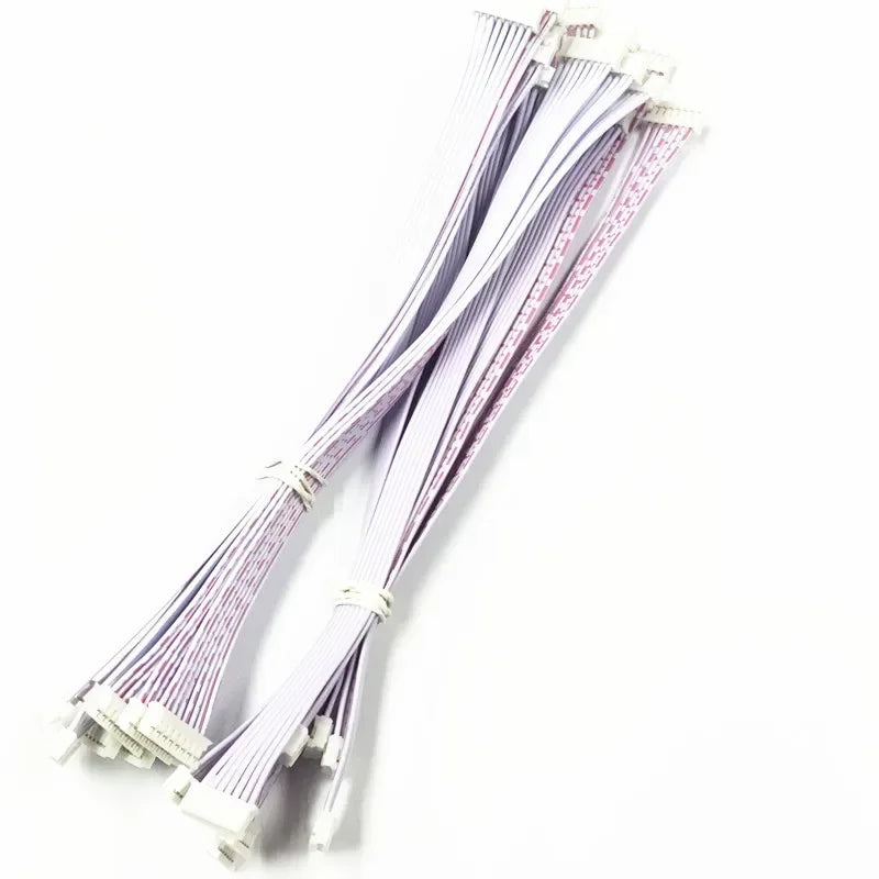 50pcs/lot Ph2.0 Female Connector Terminal Cable 10cm 20cm 30cm 2.0 Jst Wire 2p 3p 4p 5p 6p 7p 8p 9p 10p11p12p Single/double