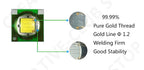 LED 3535 5050 1-3W 5-6W 10W 18W LED Light Emitter Diode For LED Flashlight Lamp Bead White 6500K 10000K