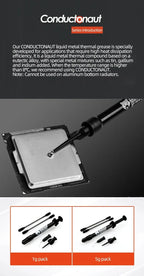 Thermal Grizzly Thermal Paste 12.5W/mk High Performance Cooler Compound Cooling Silicone Grease For Game PC PS5 CPU GPU Cooling