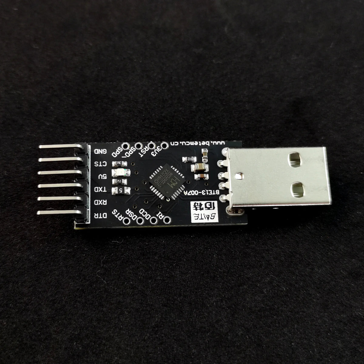 CH9102X USB 2.0 to TTL UART 6PIN Module Serial Converter Replace CP2102 For Arduino Pro Mini Atmega168/328 Must Use DTR Pin