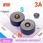 1/3/5 Pair Circular Shape Magnetic Pogo Pin Connector 1 2 3 4 5 Pole Male Female Probe DC Power Charging Round Profile