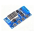DC 12V 24V Dual MOS LED Digital Time Delay Relay Trigger Cycle Timer Delay Switch Circuit Board Timing Control Module DIY
