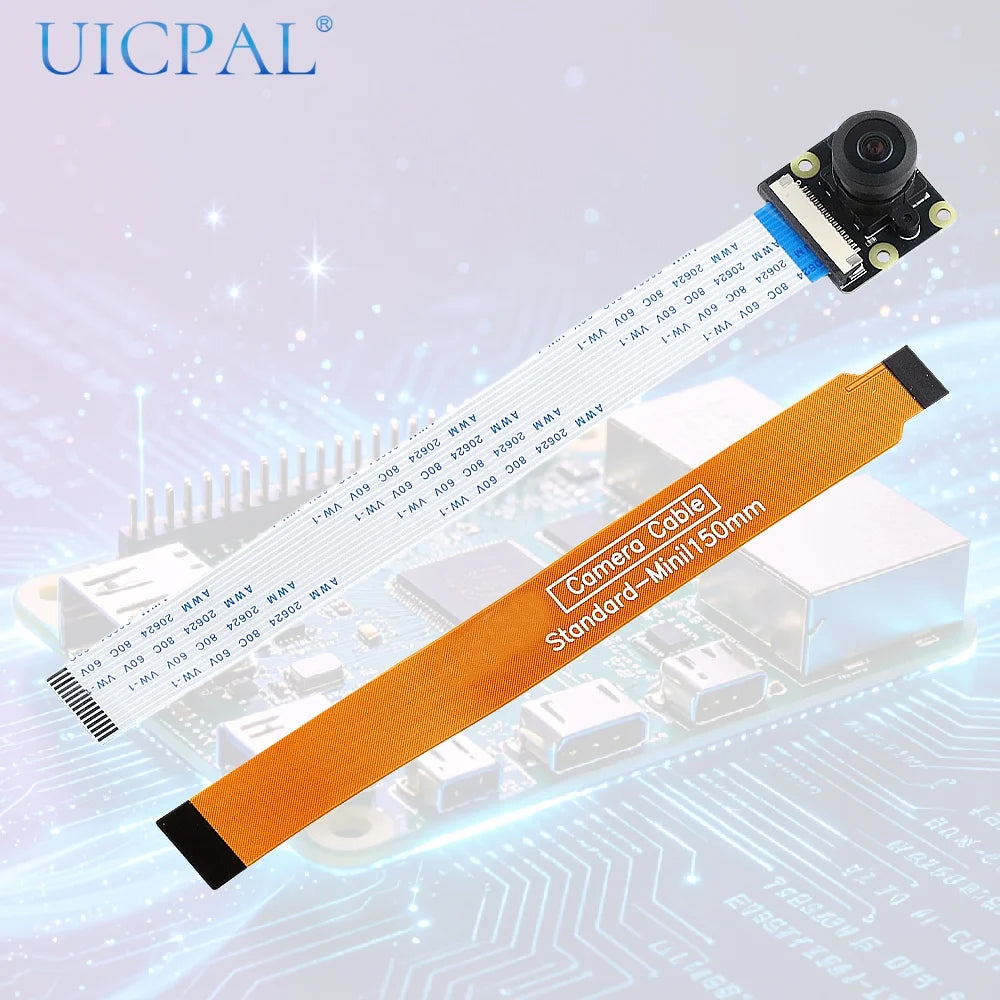 OV9281 Camera Module for Raspberry Pi5 4 4B 3B+ ZERO 2 W 79 110 160 Degrees 1280*800 1MP Black White Global Shutter 120 FPS