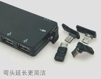 90 Degree USB Left Right Up Angled Micro 5pin Female to Micro USB Male Data Adapter to Mini USB Plug Plug Micro USB