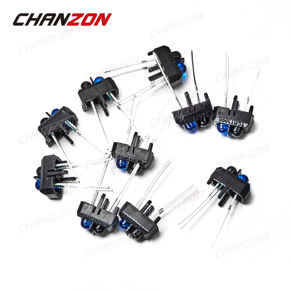10pcs TCRT5000 TCRT5000L IR LED Emitting Diode Infrared Switch Sensor Light Lamp TCRT 5000 Infra Red Phototransistor DIY Circuit
