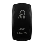 CUSTOM Dual RED Led Laser Etched Rocker Switch ON-OFF ON-OFF-ON (SPST DPDT) for ARB/Carling/NARVA 4x4 Caravan Accessories SUV