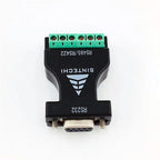 DB9 RS232 to RS422 Converter Com adapter RS-232 to RS485 Integrated connector serial to 232-485/422 communication Full duplex