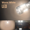 Stella 2pcs 9-46V T10 LED W5W 3000k Warm White 4300K Nature White 6000K Cold White High Bright Lamp Canbus Bulb 9SMD 3030 Chip