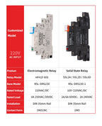ENMG Ultra Slim Relay 5V 12V 24V 6.25mm HF41F-24-ZS DC AC Solid State Module 24V 6A NPN PNP Slim Chip Terminal High  Performance