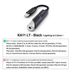 FiiO JadeAudio KA11 USB DAC AMP Hi-Res Audio Type-C to 3.5mm Adapter USB Dongle DAD256