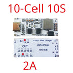 2A/4A 4-12 Cell NIMH Charger Module TYPE-C DC 5V Boost BMS CC/CV NiCd for 4.8V 6V 7.2V 8.4V 9.6V 10.8V 12V 13.2V 14.4V Battery