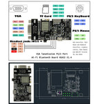 LILYGO® TTGO VGA VGA32 Module V1.4 PSRAM ESP32 PS/2 Mouse And Keyboard Controller Graphics Library Game Engine ANSI/VT Terminal