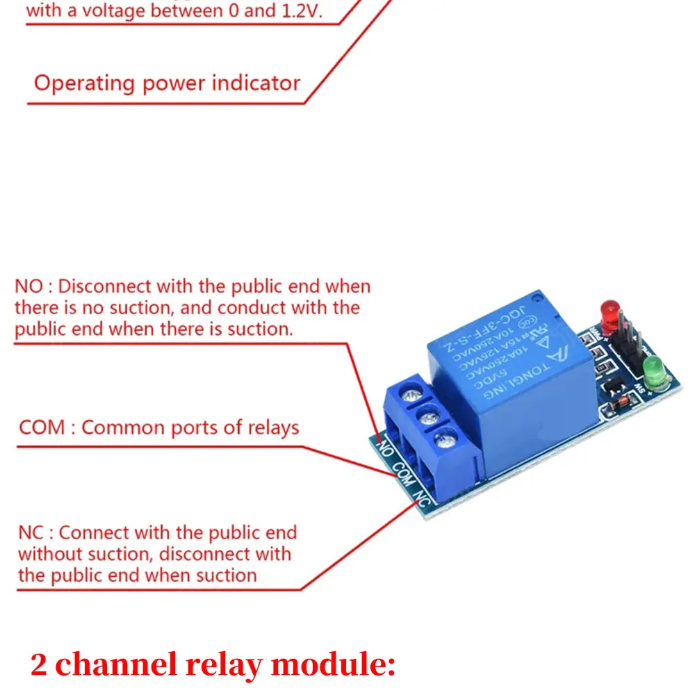 5v 12v 1 2 4 6 8 Channel Relay Module with optocoupler Relay Output 1 2 4 6 8 Way relay Module For Arduino In stock