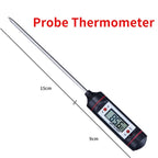 Tp700 Digital Remote Wireless Food Kitchen Oven Thermometer Probe For BBQ Grill  Oven Meat Timer  Temperature  Manually Set