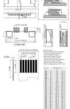 10Pcs FPC connector socket 0.5/1.0mm flip cover/up/down connection 4/5/6/7/8/10/12/14/16/18/20/22/24/26/28/30/32/34/40/45/50/60P