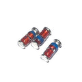 100pcs LL34 SMD 0.5W Zener Diode 2.4v Cylindrical Glass Tube 2.7v 3.0v 2V4 2V7 3V 3V3 3V6 3V9 4V3 4V7 Zener Tube 1206 Package