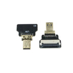 Anti-interference Ribbon FPV HDMI-Compatible Connector Flexible Flat Cable Raspberry Pi 4 Micro Mini HDMI-compatible