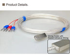 Adhesive RTD Stick-on Temperature Sensor Surface Mount RTD Pasted Type Surface End RTD Self-Adhesive RTD