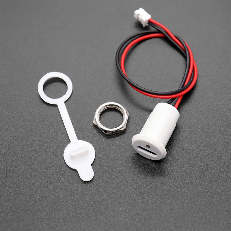 1pcs TYPE-C with line Direct pressure type waterproof base With cable data charging port /USB/ connector/power base  2P/4P/5P
