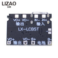 Type-C USB 18650 Lithium Battery Charger Board, 3.7V 4.2V 1A 5W TP4056 DC-DC Step Up Boost Module for DIY Electronic Projects