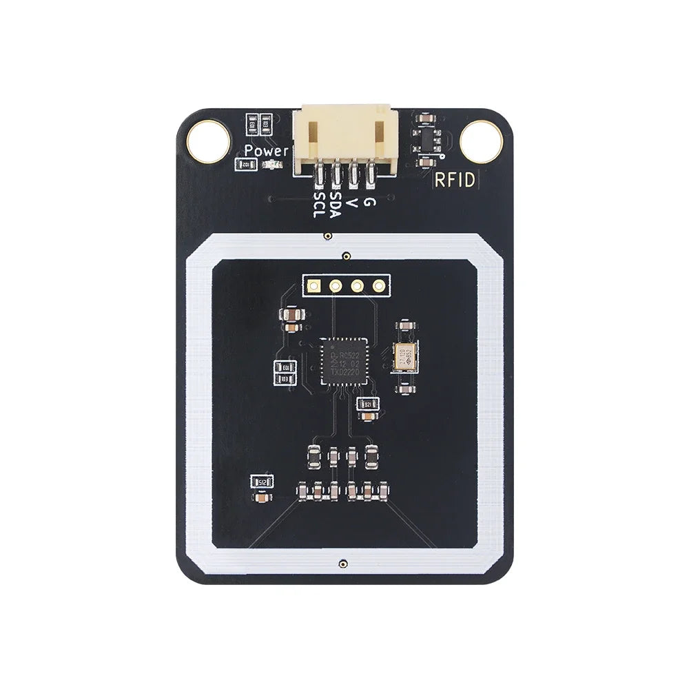 13.56MHz High‑Frequency RFID Module I2C Communication with 0X28 Address Compatible with ESP32 Microbit Arduino Raspberry Pi