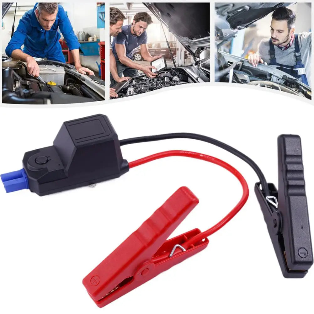 Car Emergency Power Relay Smart Clip Ignition System Battery Jump Cable Connection Line Jumper Cable 500A Car Accessories