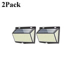 468LED Solar Power PIR Motion Sensor Wall Light 3 Working Modes Waterproof Security Solar Lights for Garden Path Yard Garage