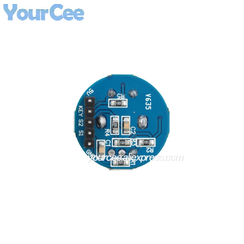 2pcs/1pc EC11 360 Degree Rotary Encoder Module with Knob Cap Potentiometer Digital Pulse Output for Household Electric Appliance