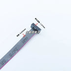 1pcs FC-10P Flat Cable 1.27mm Pitch 2*5Pin IDC Cable 10/20/30/50cm Gray Flat Ribbon Data Connection Cable JTAG Download Cable