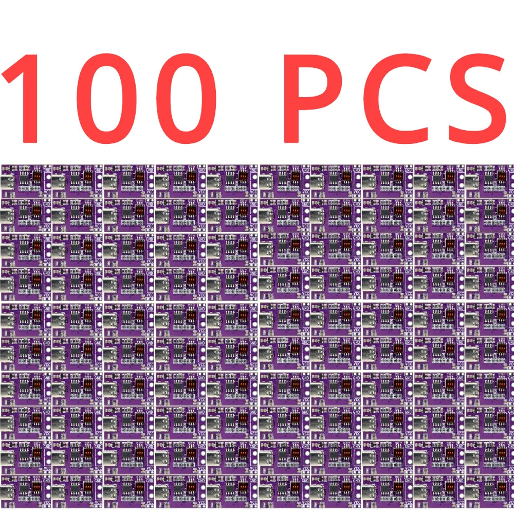 1-100PCS PD/QC/AFC Fast Charge Decoy Trigger Type-C Decoy Module Board with DIP Switch 5V 9V 12V 15V 20V Fixed Voltage Output