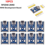 1-10PCS RP2040-Zero RP2040 for Raspberry Pi Microcontroller PICO Development Board Dual-core Cortex M0+ Processor 2MB Flash XCW