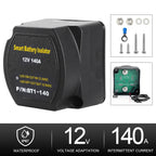 Dual Smart Battery Isolator 12V 140A Relay Voltage Sensitive Protection VSR Split Charge For Car RV Boat Marine Turck