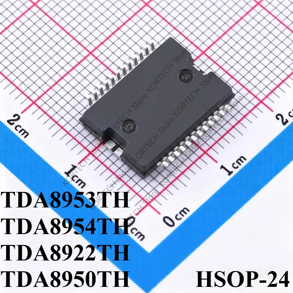 2Pcs/Lot New and original  TDA8953TH  TDA8954TH TDA8922CTH  TDA8922TH  TDA8950TH   HSOP-24 IC Chip