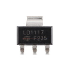 20PCS LD1117S33 LD1117S50 LD33 LD1117 LD12 LD18 LD50 ADJ SOT223 SMD Adjustable 3.3V 5V Fixed Low Drop Positive Voltage Regulator