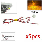 DIY 0.8mm Pin 1x1 1x2 1x4 Length 50cm SMD LED 2835  Remote Control Building Block Flash Lamp City Street Light Bricks