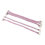 10pcs XH2.54mm 2P 3P 4P 5P 6P 7P 8P-12P Female to Female Connector with 26AWG Red White Wire Cable XH2.54 Double-ended Plugs