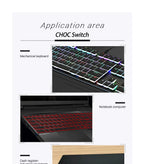 Kailh Choc Low Profile Switch 1350 Chocolate Keyboard Switch Clicky Tactile Linear White Switches Mechanical Keyboard for Laptop