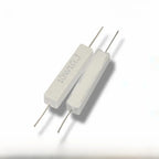 10Pcs,10W Ceramic Cement Resistor 5% In A Pack 0.1R 0.22 0.33 0.5 Ohm 6.8K 0.25R 0.5R 3R 12R 100R 1K 10K Non-inductive Resistors