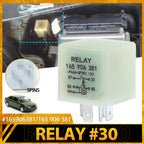 Car Engine Control Unit ECU & Fuel Pump 5-Pin Relay (No.30) 165906381 165 906 381 for Volkswagen VW Passat B5 Corrado Audi A4 A6